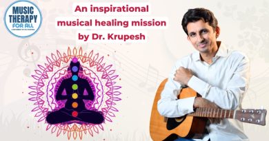 India tour begins: Dr. Krupesh launches 50 days remarkable Music Therapy campaign