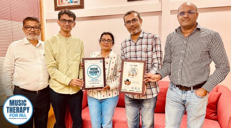 Shemaroo welcomes filmmaker Dr. Krupesh’s life-changing 25-city Music Therapy tour