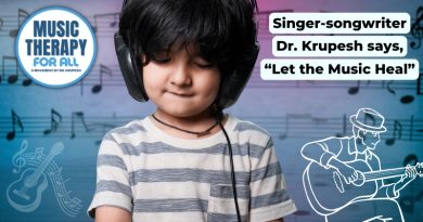 Singer-songwriter Dr. Krupesh Thacker’s Music Therapy tour on 1 epic theme: Let the Music Heal