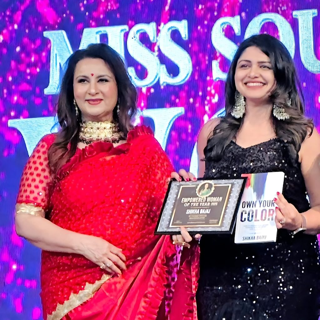 Poonam Dhillon Shikha Bajaj Own Your Color Empowered Women of the Year Award