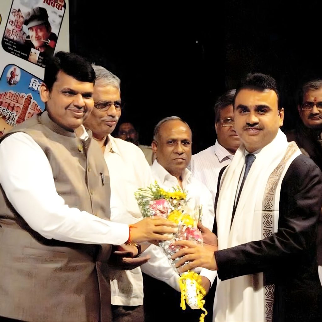 Rizwan Adatia with Davendra Fadnavis Esy ID